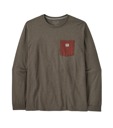 Блуза Patagonia Long Sleeve Shop Sticker Pocket Responsibili-Tee M's